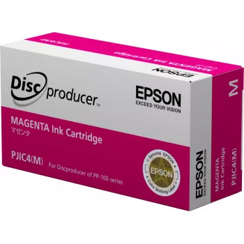 Epson Discproducer tintes kārtridžs, fuksīna (MOQ=10), fuksīna, pigmenta tinte, 1 gab.