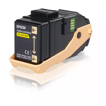 Epson tonera kasete dzeltena, 7.5k, 7500 lapas, dzeltena, 1 gab.