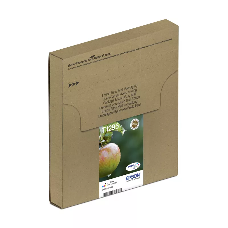 Epson Apple Multipack 4-krāsu T129 EasyMail, melns, ciāna, fuksīna, dzeltens, 11,2 ml, 7 ml, 1 gab., daudzpaka