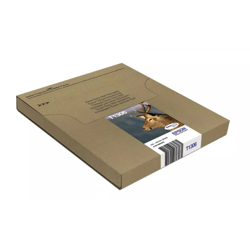 Daudzkrāsu tintes kasetņu komplekts Epson T1306 DURABrite Ultra 3 krāsas (ciāna, fuksīna, dzeltena) Augstas (XL) ietilpības, 3 gab.