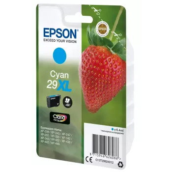 Epson Strawberry 29XL C tintes kasetne 1 gab. Oriģināla Augsta (XL) Ienesīgums Ciāna