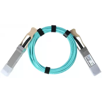 BlueOptics CBL-505-BO InfiniBand/optiskās šķiedras kabelis 5 m QSFP28 Aqua