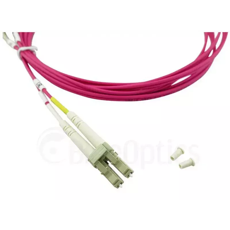 Optiskās šķiedras kabelis BlueOptics CBL-LC-OM4-10M-BO 10m LC uz LC 50µm