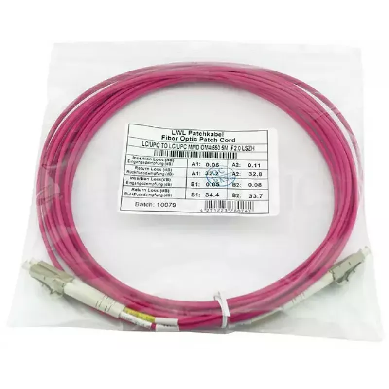 BlueOptics CBL-LC-OM4-20M-BO InfiniBand/optisko šķiedru kabelis 2x LC 20m OM4