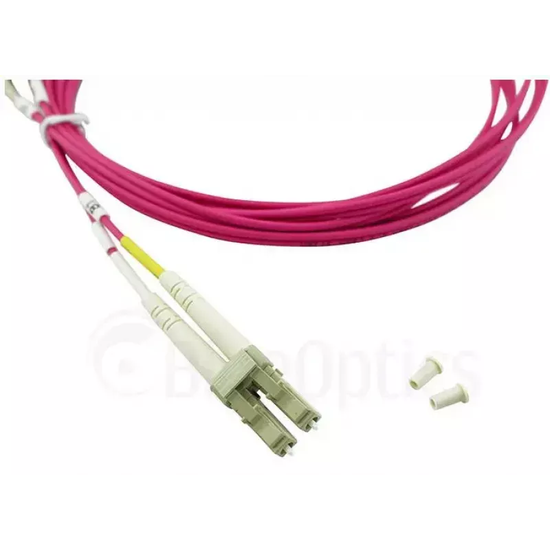 BlueOptics CBL-LC-OM4-50M-BO InfiniBand optiskās šķiedras kabelis 50m 2x LC