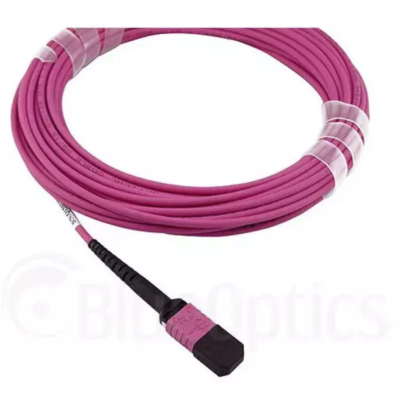 Optiskās šķiedras kabelis MPO BlueOptics CBL-MPO12-OM4-1M 1m OM4