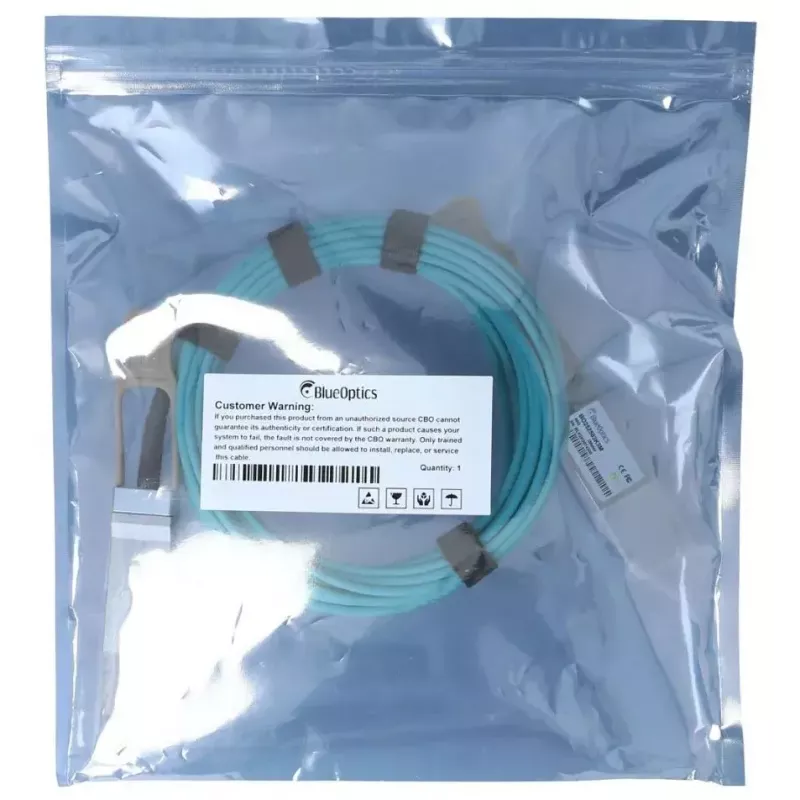BlueOptics CBL-QSFP+AOC-50M-BO InfiniBand/optiskās šķiedras kabelis 50m vīrišķais/vīrišķais