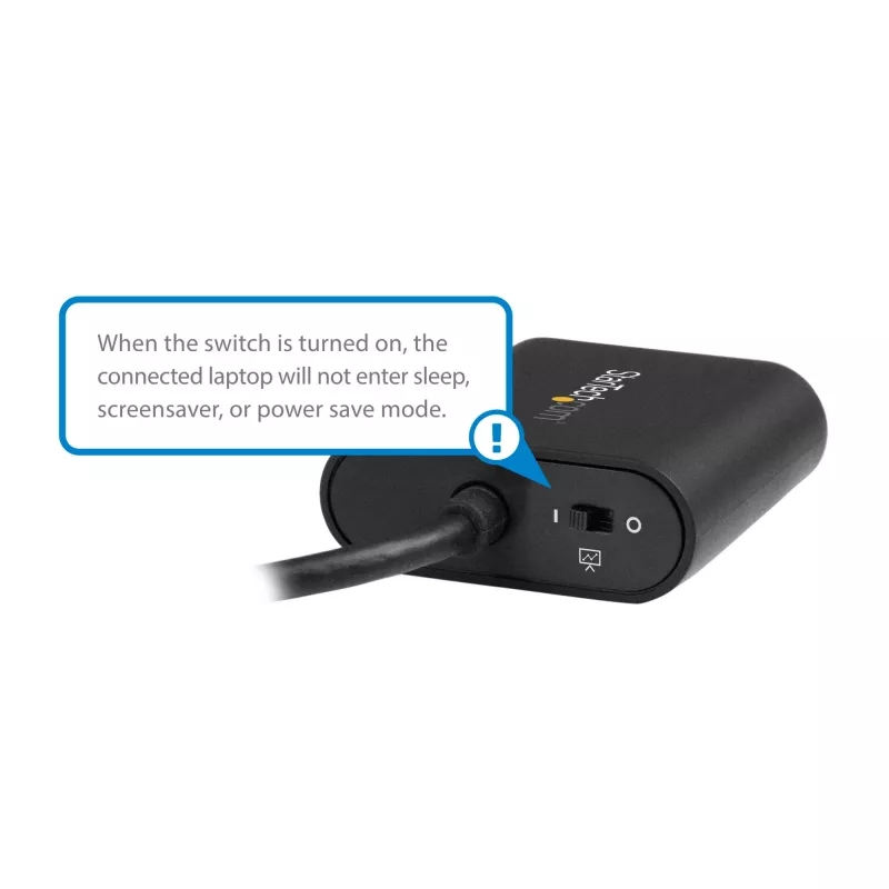 StarTech.com USB-C uz VGA adapteris - ar prezentācijas režīma slēdzi - 1920x1200