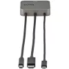 StarTech.com 3-in-1 Multiport uz HDMI adapteris - 4K 60Hz USB-C, HDMI vai Mini DisplayPort uz HDMI pārveidotājs konferenču telpai - Digitālais AV video adapteris HDMI monitora/displeja pievienošanai