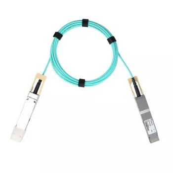 Tīkla kabelis BlueOptics C-DQ8FNM003-H0-M-BO QSFP-DD InfiniBand 3 m akvamarīna krāsā