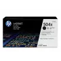 HP 504X 2 iepakojumi Augstas ietilpības Melns oriģinālās LaserJet tonera kasetnes