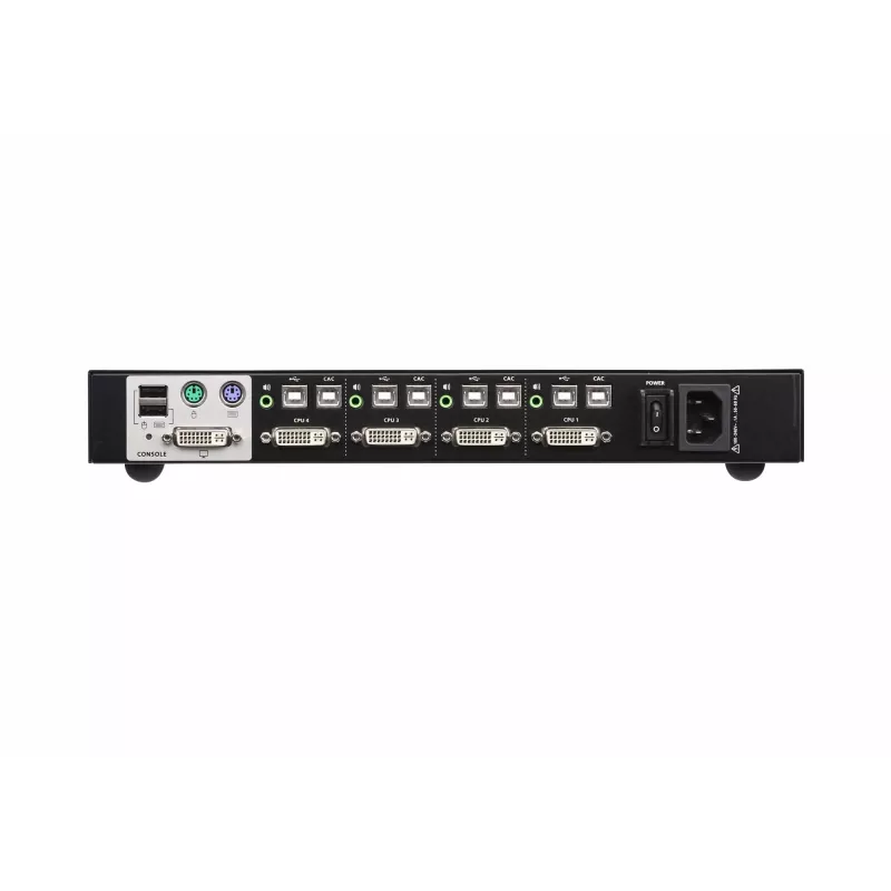 ATEN 4 portu USB DVI drošs KVM slēdzis