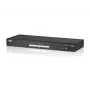 ATEN 4 portu USB DVI divu skatu KVM slēdzis ar audio un USB 2.0 centrmezglu (iekļauti KVM kabeļi)