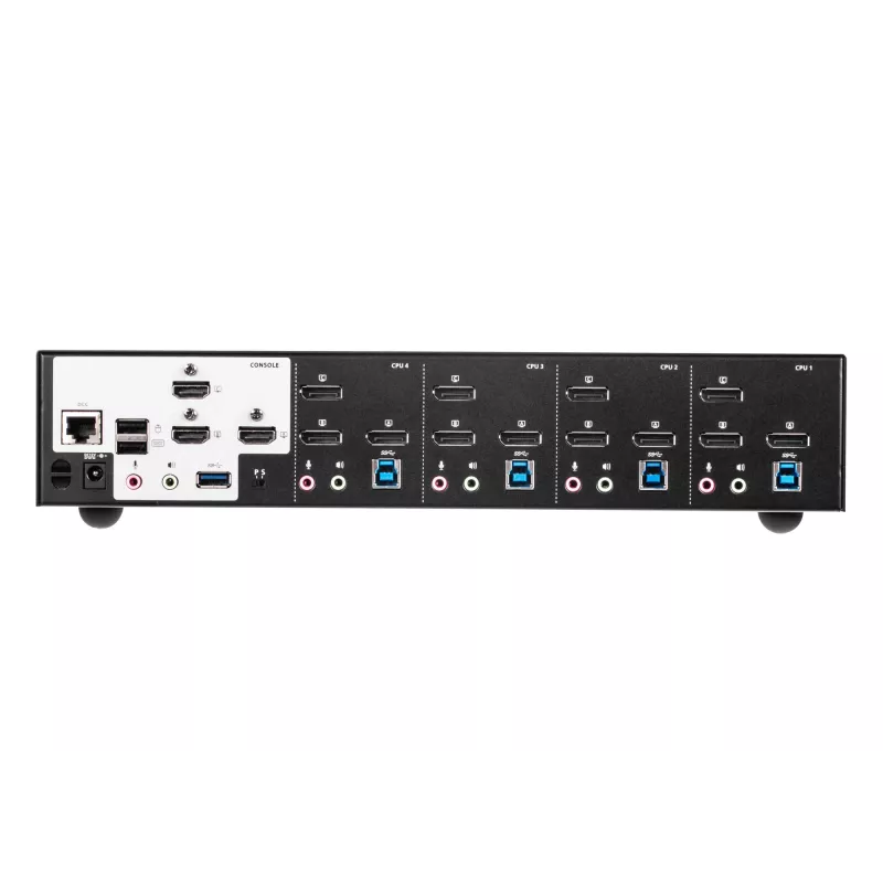 KVMP slēdzis ATEN 4P USB3.0 4K DP TRIPLE VIEW
