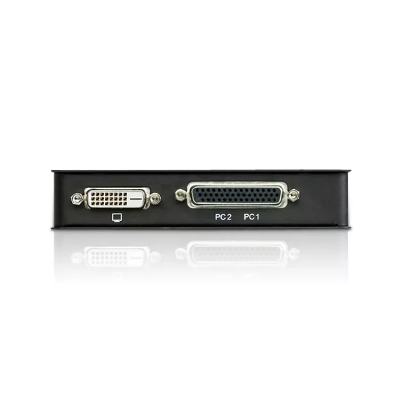 ATEN CS72D KVM slēdzis Melns