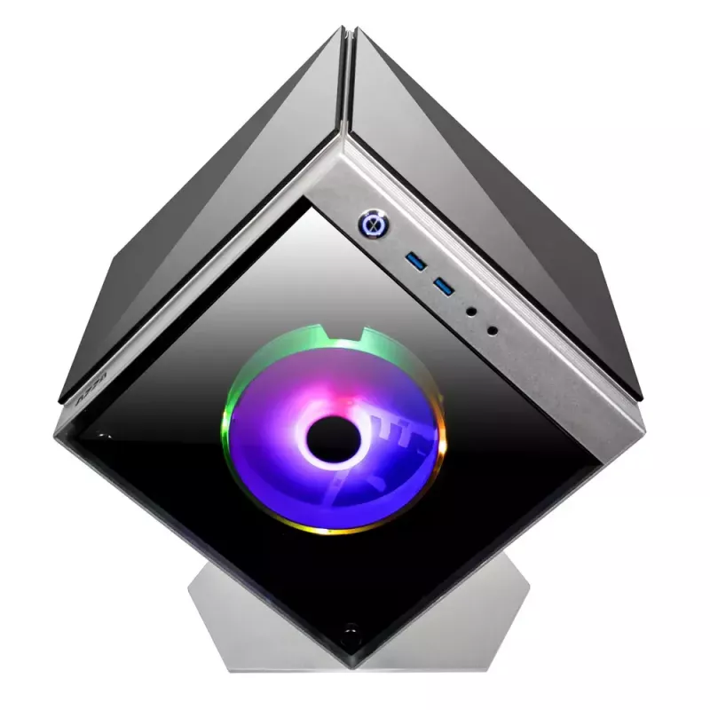 PC korpuss Azza CUBE MINI 805 Cube Silver