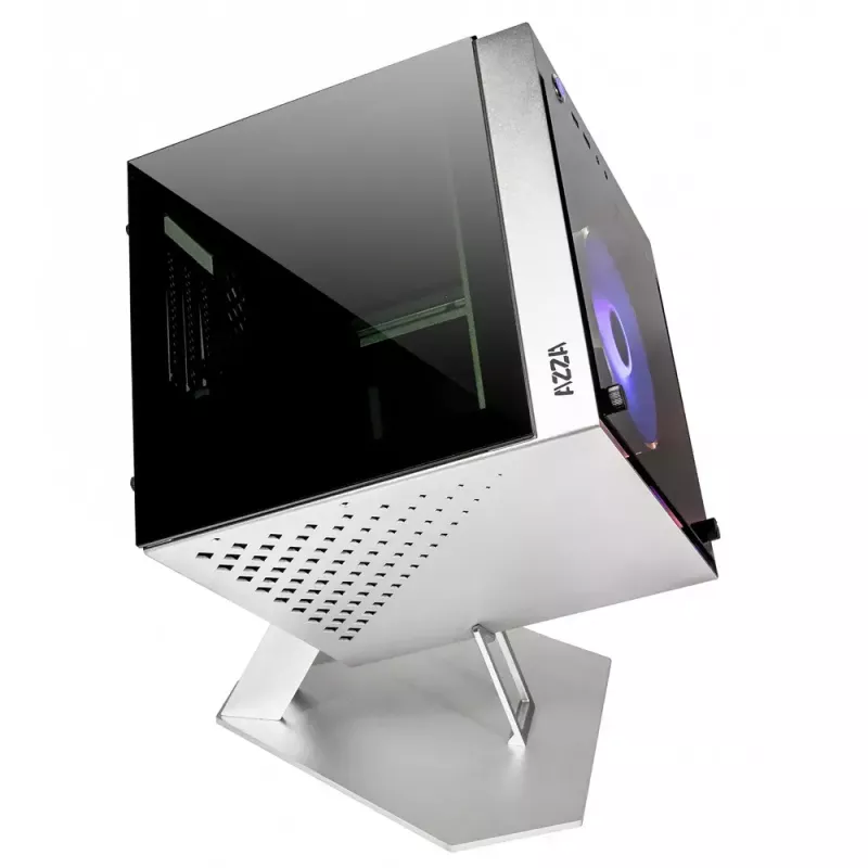 PC korpuss Azza CUBE MINI 805 Cube Silver