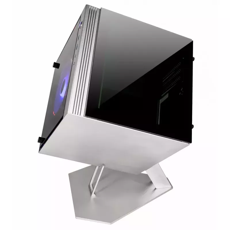 PC korpuss Azza CUBE MINI 805 Cube Silver