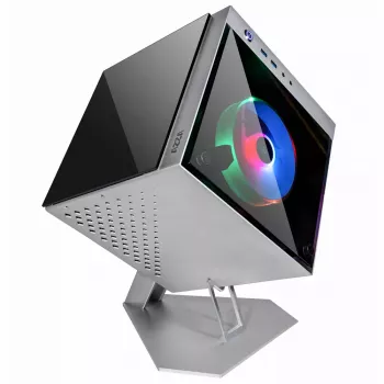 PC korpuss Azza CUBE MINI 805 Cube Silver
