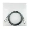 DAC kabelis BlueOptics EMC DAC-QSFP-100G-1M 1m QSFP28 Melns