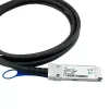 DAC kabelis BlueOptics EMC DAC-QSFP-100G-1M 1m QSFP28 Melns