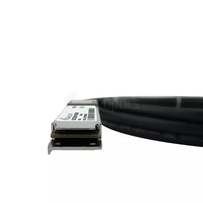 DAC kabelis BlueOptics DAC-QSFP-40G-5M-BL 5m QSFP vīrišķais/vīrišķais
