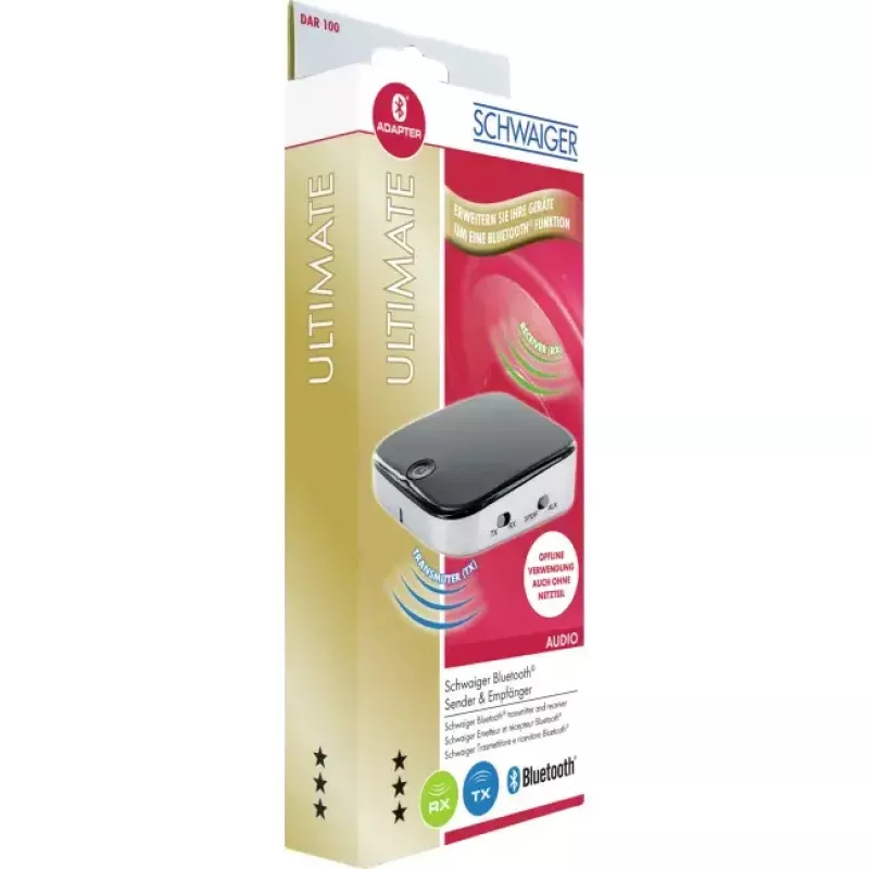 Bezvadu audio raidītājs Schwaiger DAR100 513