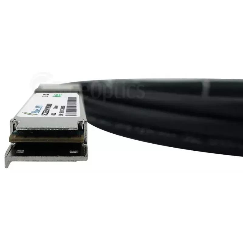InfiniBand/optiskās šķiedras kabelis BlueOptics DEM-CB300QXS 3 m QSFP vīrišķais/vīrišķais