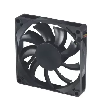 Ventilators Akasa Slimfan DFS801512M 8 cm melns