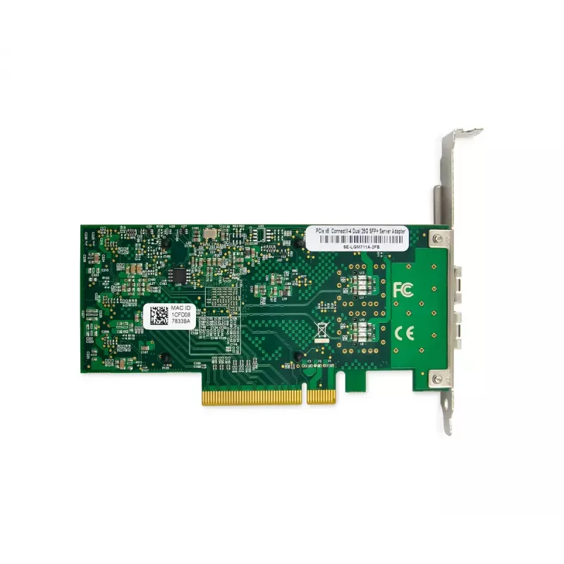 Digitus 2 portu 25 Gigabitu Ethernet tīkla karte SFP28 PCI Express ar Mellanox mikroshēmu