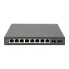 Nepārvaldāms slēdzis Digitus 8 portu Gigabit + 2 Gigabit SFP