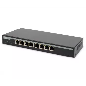 Nepārvaldāms slēdzis Digitus DN-95340 8 portu Gigabit tīkla slēdzis