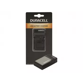 Duracell digitālās kameras akumulatora lādētājs, USB, iekštelpu akumulatora lādētājs, Olympus BLN-1, melns, 5 V, 5 V