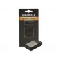 Duracell digitālās kameras akumulatora lādētājs, USB, iekštelpu akumulatora lādētājs, Olympus BLN-1, melns, 5 V, 5 V