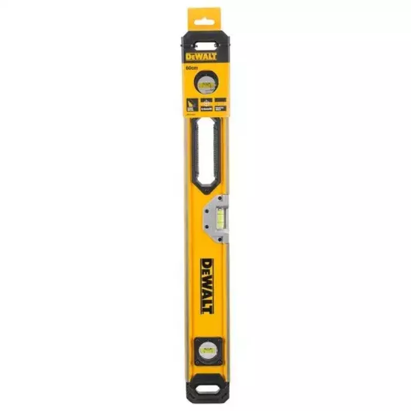 Līmeņrādis DeWALT DWHT0-43224 0.6 m melns dzeltens precizitāte 0.5 mm/m