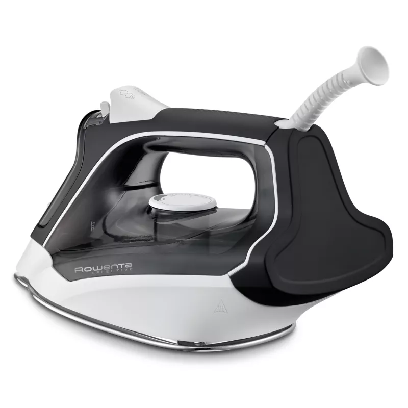 Rowenta DX1530 Dry & Steam gludeklis ar nerūsējošā tērauda zoli 2200 W melns