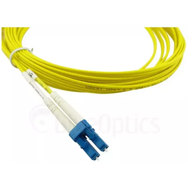 Optiskās šķiedras kabelis BlueOptics EFE080-0010M-R-BO LC G.657.A1 10 m dzeltens