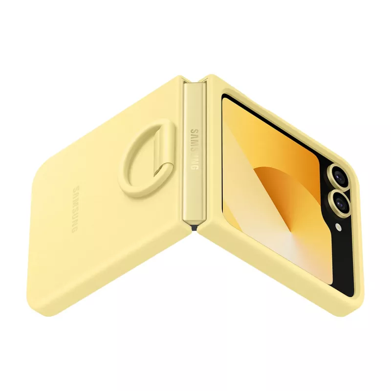 Samsung EF-PF741TYEGWW mobilā tālruņa maciņš 17 cm (6.7 collu) apvalks dzeltens