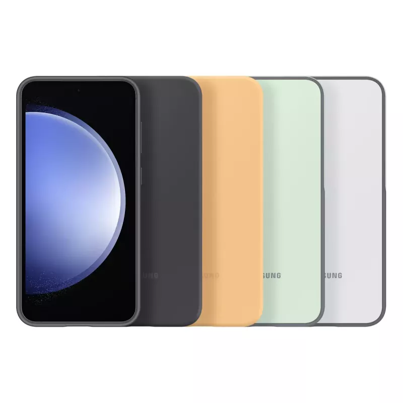 Samsung silikona apvalks Galaxy S23 FE, balts (EF-PS711TWEGWW)