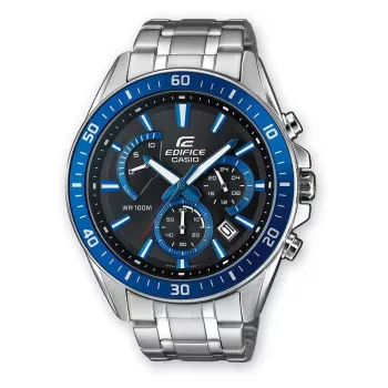 Rokas pulkstenis Casio EFR-552D-1A2VUEF vīriešu kvarca zils nerūsējošais tērauds