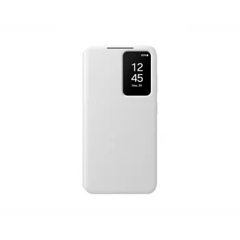 Maciņa maciņš Samsung Galaxy S24 balts 6,2 collas 1 kartes kabatiņa