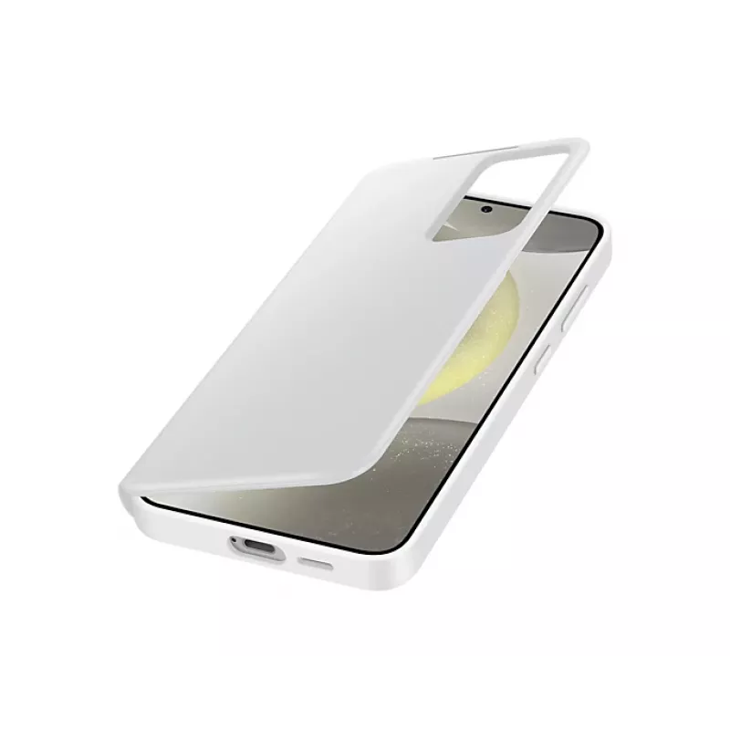 Atvāžams vāciņš Samsung Galaxy S24+ balts 6,7 collas 1 kartes kabata