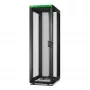 APC Easy Rack, 42U, Melns, Ar Jumtu, Riteņiem, Kājām, 4 Kronšteiniem un Apakšu, Bez Sānu Paneļiem, 1991H x 600W x 1000D mm