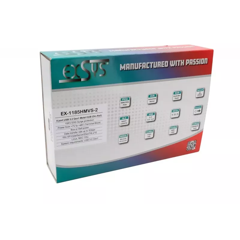 USB centrmezgls EXSYS EX-1185HMVS-2