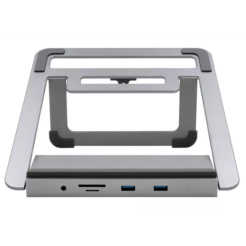 Laptop statīvs EXSYS EX-1223HM Sudraba USB 3.2 Gen 1 100W