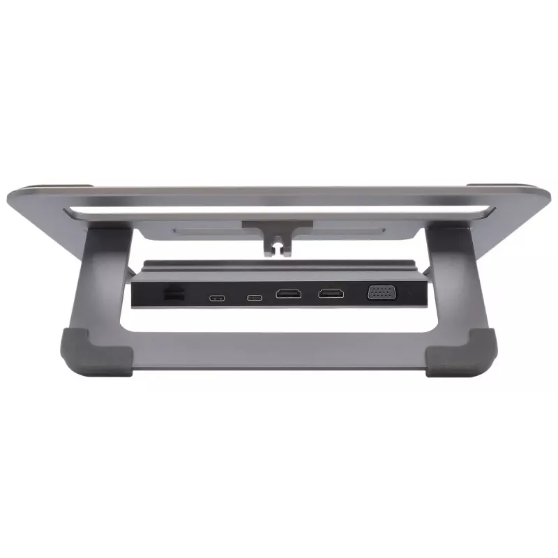 Laptop statīvs EXSYS EX-1223HM Sudraba USB 3.2 Gen 1 100W