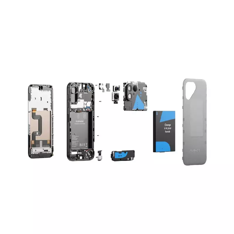 Viedtālrunis Fairphone 5 6,46 collu 256 GB Caurspīdīgs