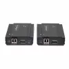 StarTech.com DisplayPort KVM pagarinātājs pa optisko šķiedru, 4K 60Hz, konsoles pagarinātāja komplekts, līdz 984 pēdām/300 m (daudzrežīmu) ar iepriekš uzstādītiem SFP+ moduļiem, 3x USB HID