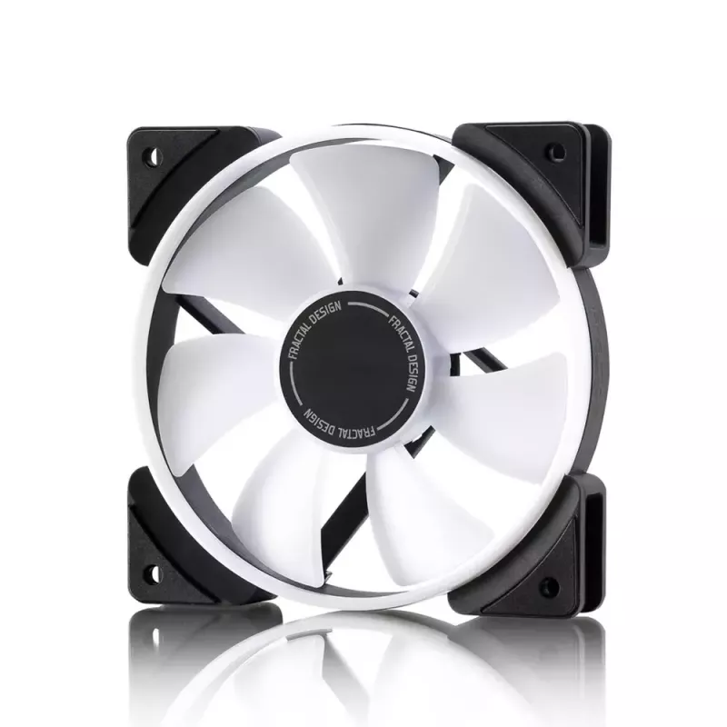 Ventilators Fractal Design Prisma AL-12 12 cm Melns Balts