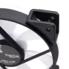 Ventilators Fractal Design Prisma AL-12 12 cm Melns Balts